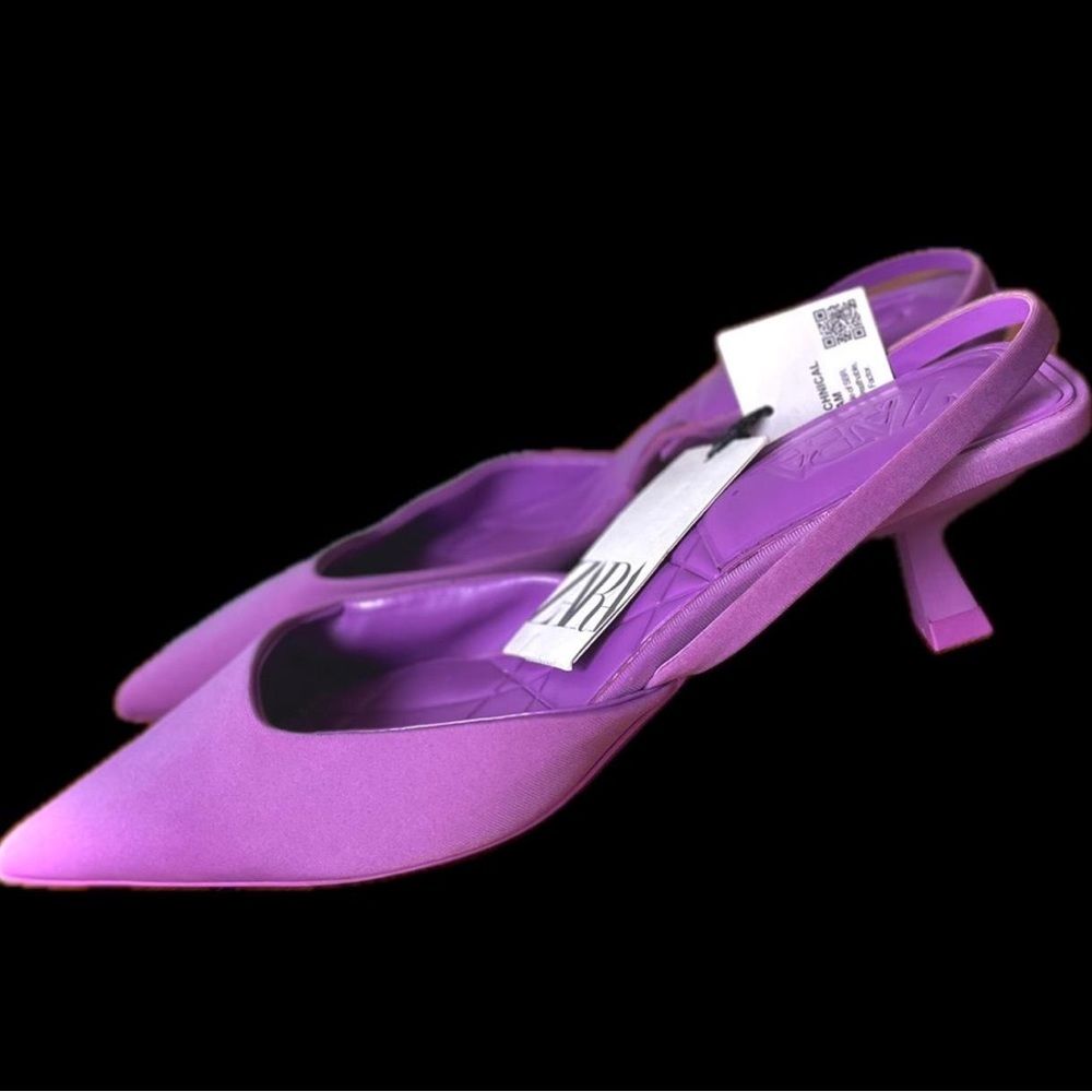 Zara Kitten Heel - Mauve